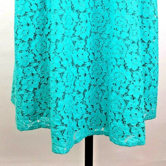 Nicole by Nicole Miller Sleeveless Lace Dress - Picture 8 of 12